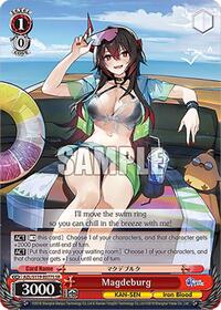 Magdeburg SR waifu card — Weiss Schwarz