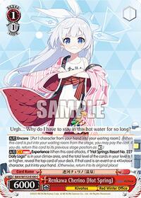 Renkawa Cherino (Hot Spring) C waifu card — Weiss Schwarz