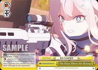 The Place Where We Belong CR waifu card — Weiss Schwarz