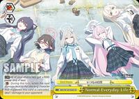 Normal Everyday Life CR waifu card — Weiss Schwarz