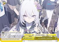 et omnia vanitas CR waifu card — Weiss Schwarz
