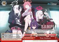 True Outlaws CR waifu card — Weiss Schwarz
