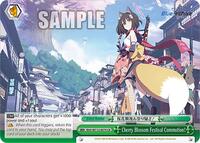 Cherry Blossom Festival Commotion! CR waifu card — Weiss Schwarz