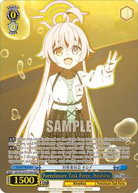 Hoshino (ENX) EnglishExclusive waifu card — Weiss Schwarz