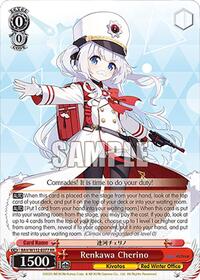Renkawa Cherino RR waifu card — Weiss Schwarz