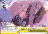 The Place Where We Belong RRR waifu card — Weiss Schwarz