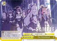 The Sisterhood RRR waifu card — Weiss Schwarz