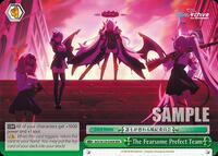 The Fearsome Prefect Team RRR waifu card — Weiss Schwarz