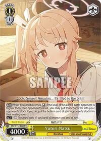 Yutori Natsu SR waifu card — Weiss Schwarz