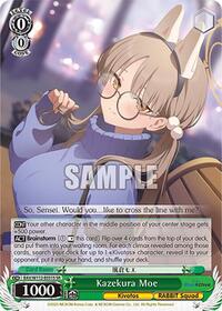 Kazekura Moe (SR) SR waifu card — Weiss Schwarz