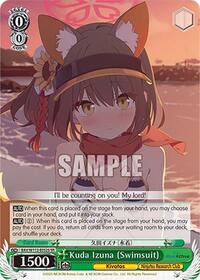 Kuda Izuna (Swimsuit) (SR) SR waifu card — Weiss Schwarz