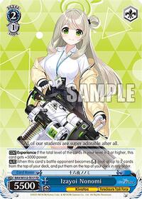 Izayoi Nonomi TrialDeck waifu card — Weiss Schwarz