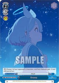 Arona TrialDeck waifu card — Weiss Schwarz
