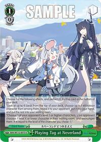 Playing Tag at Neverland U waifu card — Weiss Schwarz