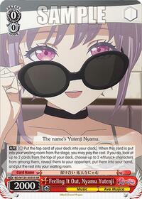 Nyamu Yutenji R waifu card — Weiss Schwarz