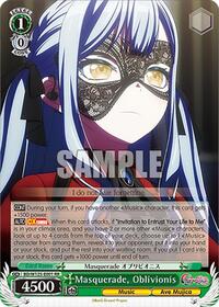 Oblivionis RR waifu card — Weiss Schwarz
