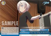 You're Not Playing? (RRR) RRR waifu card — Weiss Schwarz