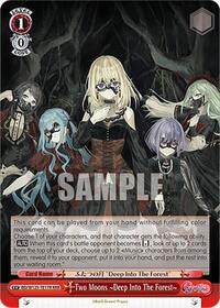 Two Moons ~Deep Into The Forest~ (RRR) RRR waifu card — Weiss Schwarz