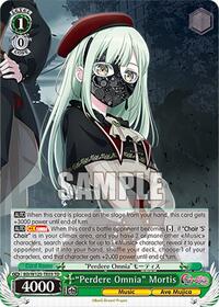 "Perdere Omnia" Mortis TrialDeck waifu card — Weiss Schwarz