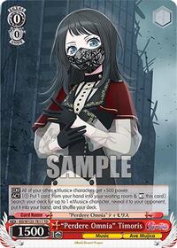 "Perdere Omnia" Timoris TrialDeck waifu card — Weiss Schwarz