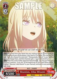 Uika Misumi U waifu card — Weiss Schwarz