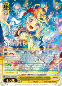 "With Everyone's Help" Kanon Matsubara SSP waifu card — Weiss Schwarz
