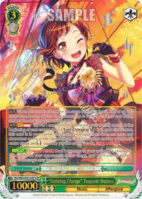 "Noticing Change" Tsugumi Hazawa SSP waifu card — Weiss Schwarz