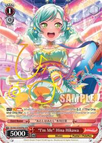 "I'm Me" Hina Hikawa (SPM) (A) SpecialPackRare waifu card — Weiss Schwarz