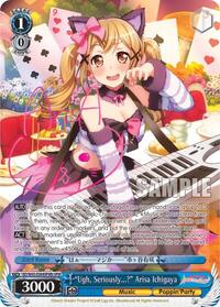 Seriously...?" Arisa Ichigaya (SPM) (B) SpecialPackRare waifu card — Weiss Schwarz