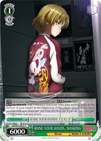 MASKING C waifu card — Weiss Schwarz