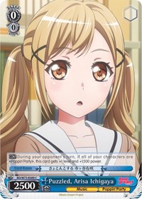 Arisa Ichigaya C waifu card — Weiss Schwarz
