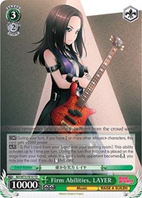 LAYER TrialDeck waifu card — Weiss Schwarz