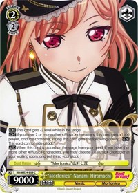 "Morfonica" Nanami Hiromachi (Parallel Foil) C waifu card — Weiss Schwarz