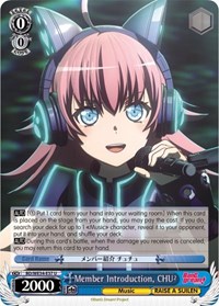CHU² (Parallel Foil) U waifu card — Weiss Schwarz
