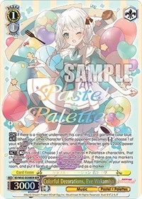 Eve Wakamiya (BDR) BandRare waifu card — Weiss Schwarz
