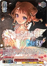 Kasumi Toyama (BDR) BandRare waifu card — Weiss Schwarz