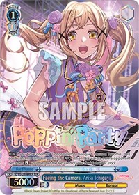 Arisa Ichigaya BandRare waifu card — Weiss Schwarz