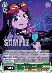 LAYER Normal waifu card — Weiss Schwarz