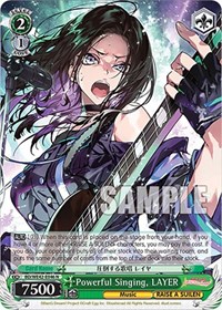 LAYER Normal waifu card — Weiss Schwarz