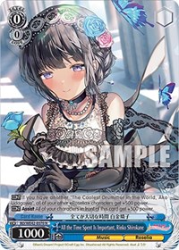 Rinko Shirokane Normal waifu card — Weiss Schwarz