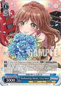 Lisa Imai Normal waifu card — Weiss Schwarz