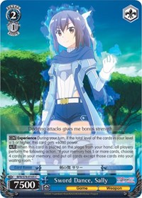 Sally C waifu card — Weiss Schwarz