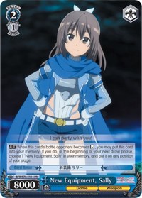 Sally Promo waifu card — Weiss Schwarz