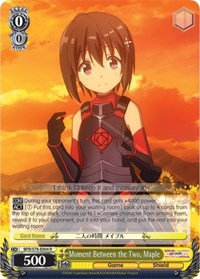Maple R waifu card — Weiss Schwarz