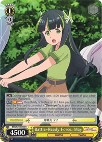 May R waifu card — Weiss Schwarz