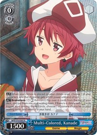 Kanade R waifu card — Weiss Schwarz