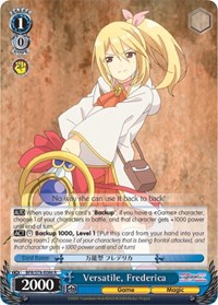 Frederica R waifu card — Weiss Schwarz