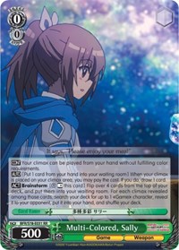 Sally RR waifu card — Weiss Schwarz
