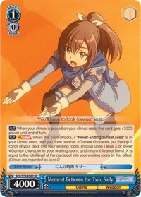 Sally RR waifu card — Weiss Schwarz