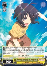 Maple (SR) SR waifu card — Weiss Schwarz